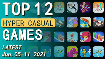 Top 12 NEW Hyper Casual Game Ideas (Jun.05 - 11, 2021) | New Game Daily