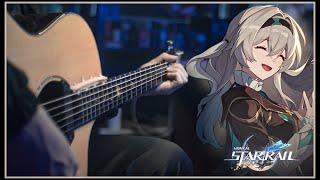 『Firefly Song 😭』If I Can Stop One Heart From Breaking | Acoustic version cover - Honkai Star Rail