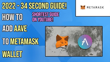 How To Add AAVE To MetaMask | 34 second guide - 2022