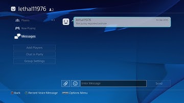 Mean Messages on PS4