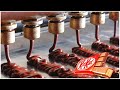 INSIDE THE FACTORY KITKAT MAKING MACHINES