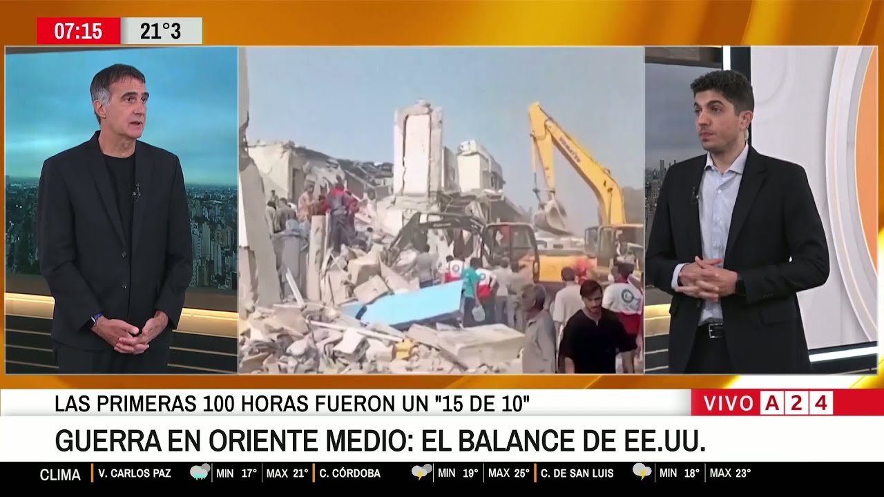 🔴 EL BALANCE DE EE.UU. SOBRE LAS PRIMRAS 100 HORAS DE GUERRA EN MEDIO ORIENTE 
