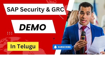 SAP Security & GRC demo In Telegu  || SAP Security & GRC online training  What is SAP Security