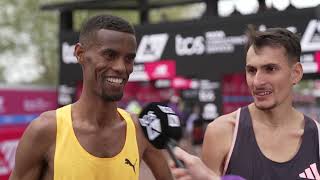 Great Britain&#39;s Emile Cairess &amp; Mahamed Mahamed Hit Olympic Standard At 2024 London Marathon