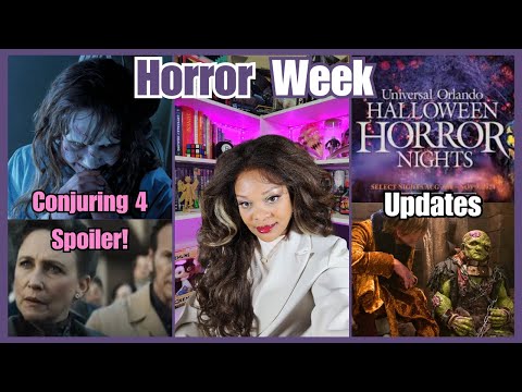 Horror Week | Ep 15 Upcoming Horror Industry News Updates & Commentary Visual Podcast