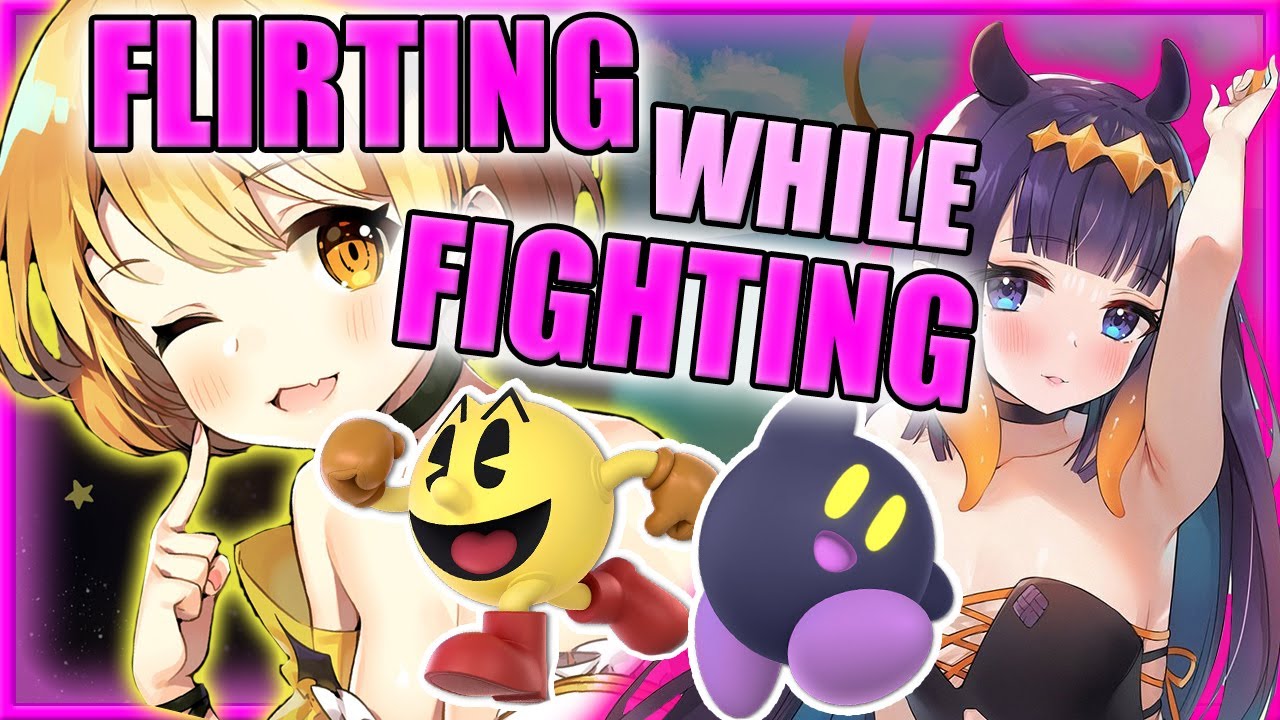 【ENG Sub】Mel x Ina - I'll KAPU KAPU your yummy body! *FULL FIGHT* Melnis Collab Smash Bros【Hololive】