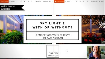 Trying out Sky Light 2 effect