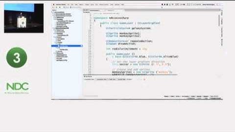 Making 2D Games that Run Everywhere using C# and CocosSharp   James Montemagno Mobile clip14