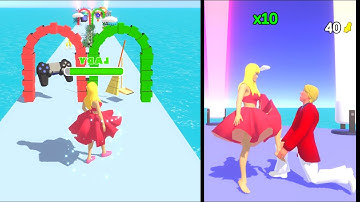 Cinderella Run 3D 🧚‍♀️👸🏻 All levels Gameplay Walkthrough android ios new game