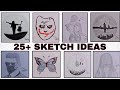 Pencil drawing | 25+ Sketch drawing easy