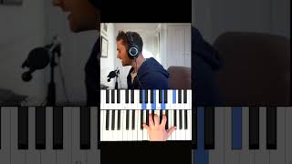 simple keyboard chord progression (2 chords)