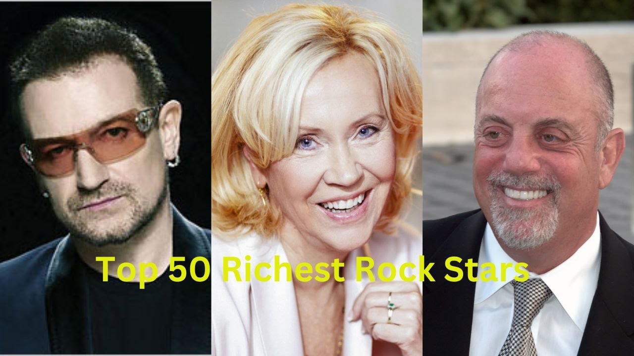 Top 50 Richest Rock Stars - YouTube