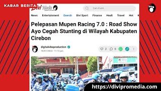 Pelepasan Mupen Racing 7 0 Road Show Ayo Cegah Stunting Di Wilayah Kabupaten Cirebon