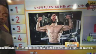 Manly Minute: Five Rules for Men at the Gym