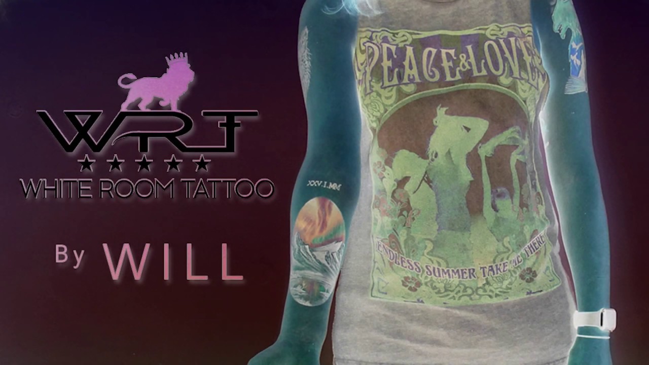 Northern Lights Aurora Tattoo by Will Templeman @ White Room Tattoo, Plymouth