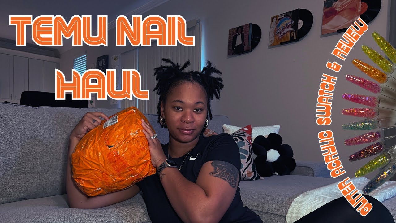 TEMU nail haul!! I don’t understand the hype🫣