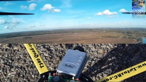 RunCam HD Camera from HobbyKing aboard Quadcopter FPV Test