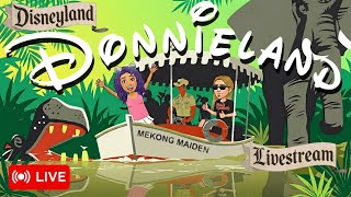 DISNEYLAND LIVE STREAMING friends fun rides food shows merch music Peace Love Consideration 050126