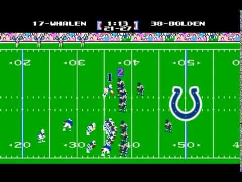 Indianapolis Colts Trick Play (Tecmo Super Bowl Edition)!