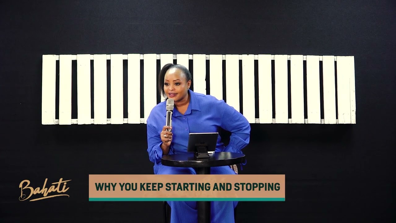 WHY YOU KEEP STARTING AND STOPPING.