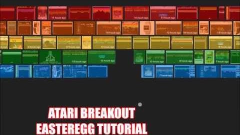Atari Breakout Easteregg tutorial