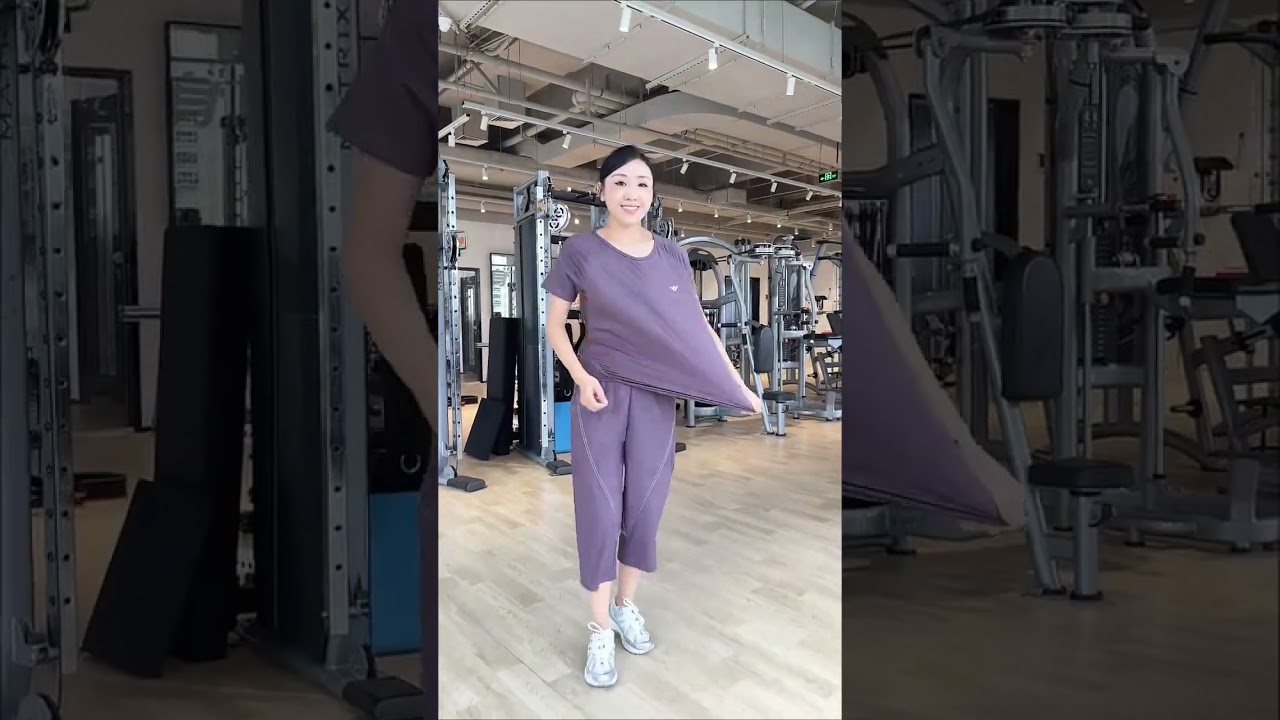 Street Style Athleisure | Purple Top & Joggers for Modern Comfort 👟