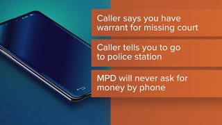 Warning issued after scammers impersonate DC Police