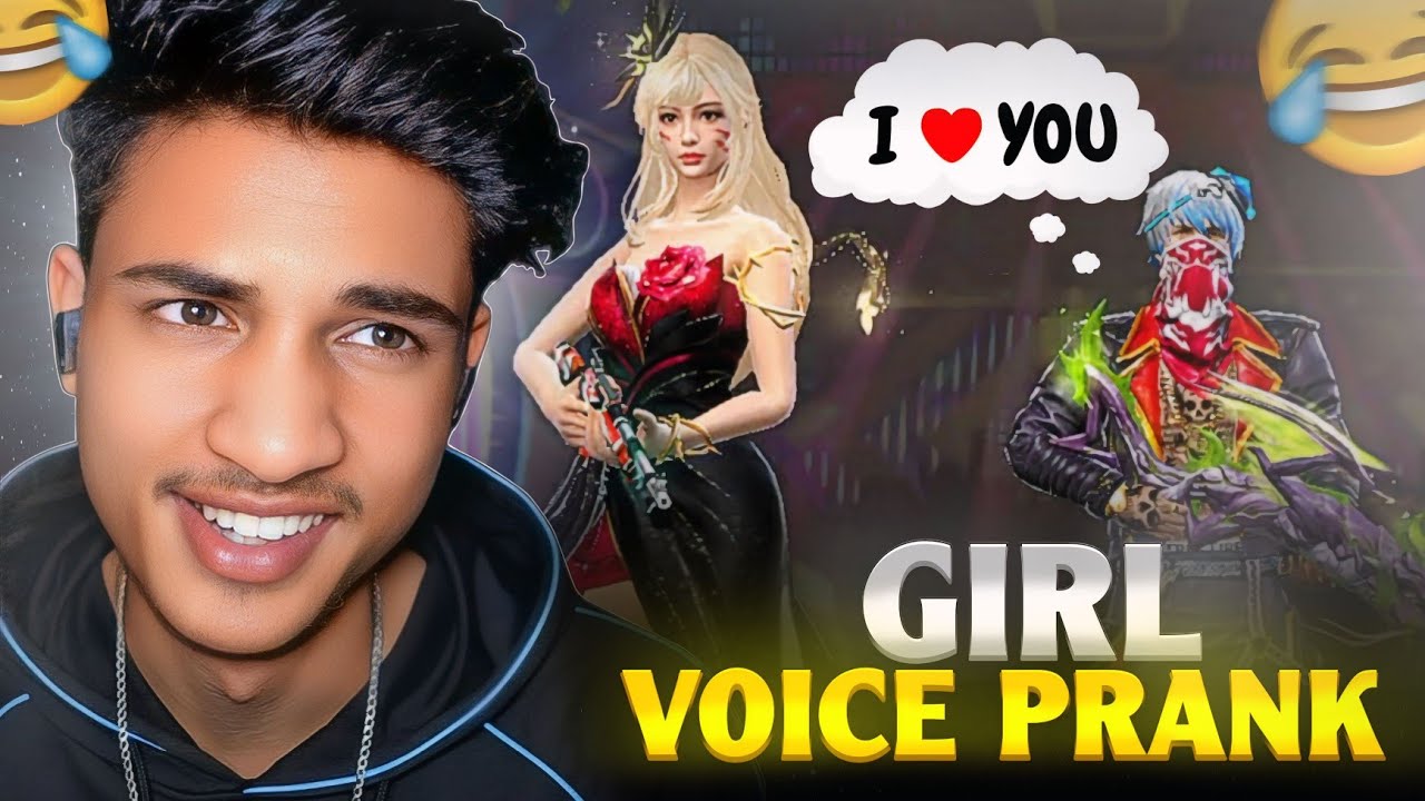 😂 Girl Voice Prank 😂 Free Fire Game | Girl Voice Prank In Game - YouTube