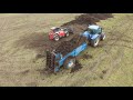 New holland t 8040  muck spreading