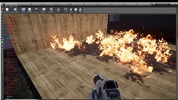 New Fire Propagation System: Carbonize Test 1 - Unreal Engine 4