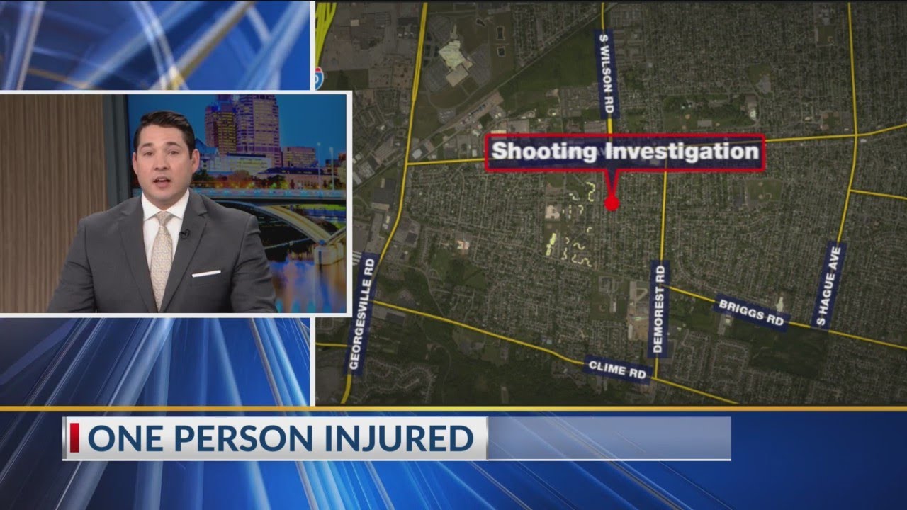 One injured in west Columbus shooting - YouTube