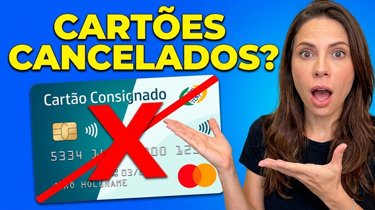 SURPRESA! SAIU SUSPENSÃO DOS CARTÕES CONSIGANDO - SERÃO CANCELADOS