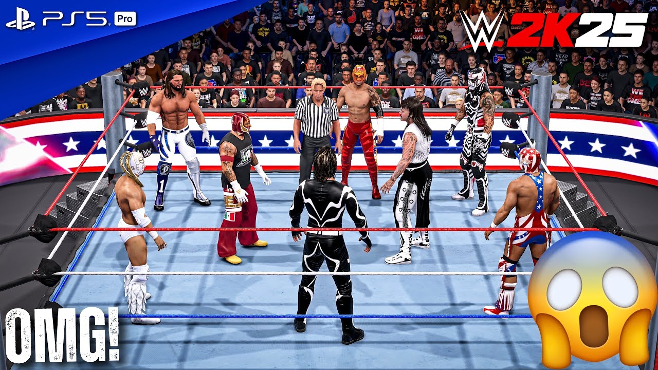 WWE 2K25 — Величайший матч за титул чемпиона Интерконтинентального чемпионата в формате 8 человек...