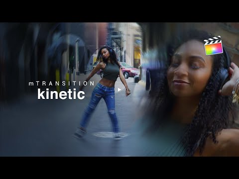 mTransition Kinetic FCPX Plugin - 50 Dynamic Transitions Exclusively For Final Cut Pro X - MotionVFX
