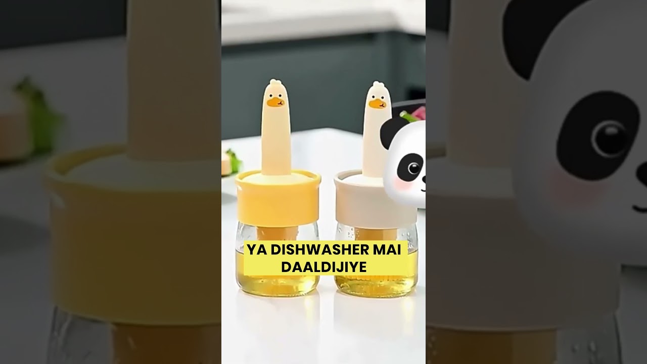 Oil Dispenser Bottle With Silicone Brush 