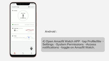 How to Enable the Notifications on Amazfit Verge?