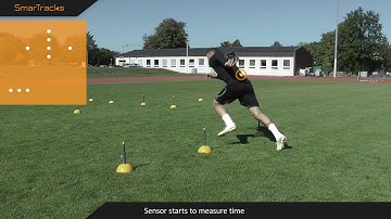 Three Cone Drill - How to perform the Three Cone Drill with SmarTracks Diagnostics