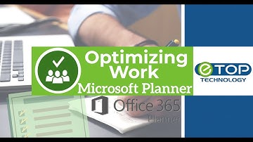Microsoft Planner  🗓 How to optimize your Work for Beginners using Office 365 📎