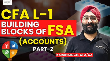 CFA Level 1 Building Blocks | CFA level 1 FSA(Accounts) Part-2 | The WallStreet School #cfa
