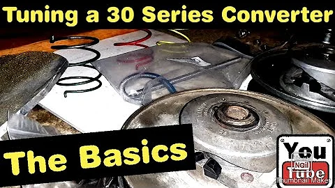 30 Series Torque Converter Tuning Basics