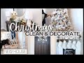 CHRISTMAS CLEAN & DECORATE 🎄 | NEW HOME DECORATE WITH ME | 2020 NEW HOME CLEANING MOTIVATION