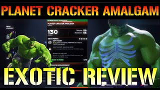 Marvel's Avengers: HULK Planet Cracker Amalgam! Exotic Review | How Good Is It (Exotic Guide)