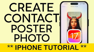 How to Create Contact Poster for Someone Else on iPhone iOS 17 (2023)