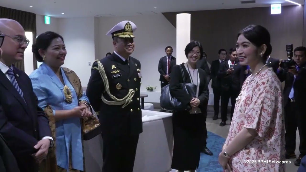 Keberangkatan dan Ketibaan Ibu Selvi Gibran Rakabuming di Osaka, Jepang