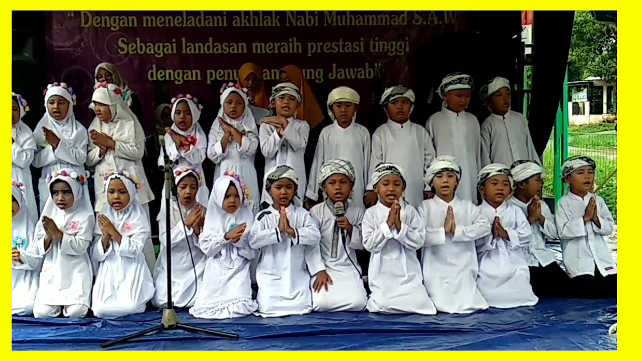 Asmaul Husna Kelas 1A - YouTube