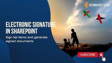 Electronic Signature in SharePoint