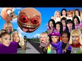 Celebrities were attacked by the gef giant evil face 