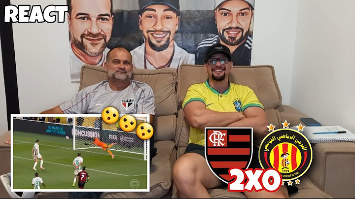 REACT FLAMENGO 2X0 ESPÉRANCE - ESTREIA COM VITÓRIA! MUNDIAL DE CLUBES