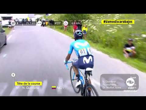 Video: Tour de Francia 2019: Nairo Quintana hace retroceder el reloj para ganar la 18ª etapa