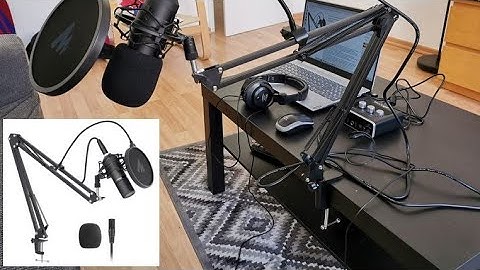 Maono AU-PM320S | XLR Kondensator Mikrofon-Set | Condenser Microphone | English Subtitles